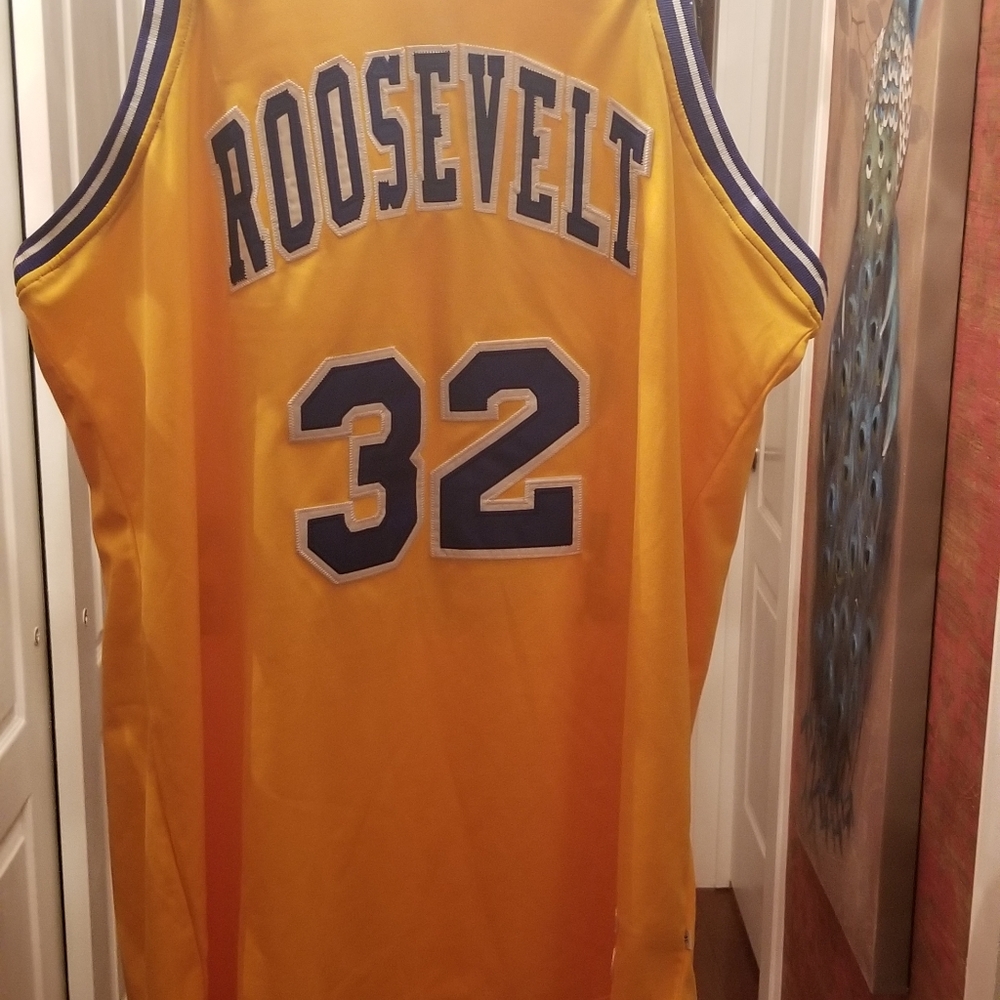 Mitchell and Ness Julius Erving Roosevelt High School Basketball Jersey